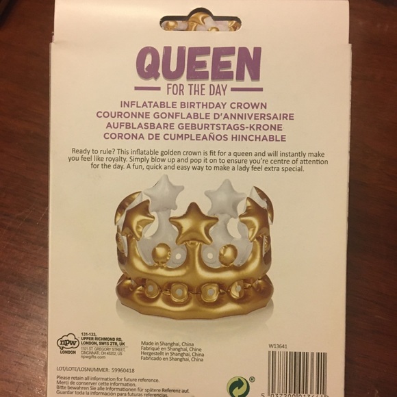 Inflatable Crown - Picture 2 of 2
